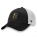 Бейсболка Vegas Golden Knights Fanatics Charcoal/White Core Primary Logo Trucker
