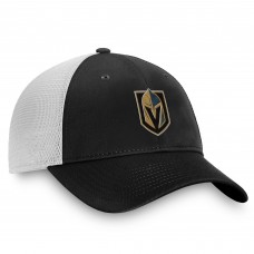 Бейсболка Vegas Golden Knights Fanatics Charcoal/White Core Primary Logo Trucker