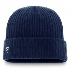 Шапка Colorado Avalanche Fanatics Navy Core Primary Logo Cuffed Knit