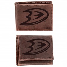 Anaheim Ducks Bifold & Trifold Wallet Two-Piece Set