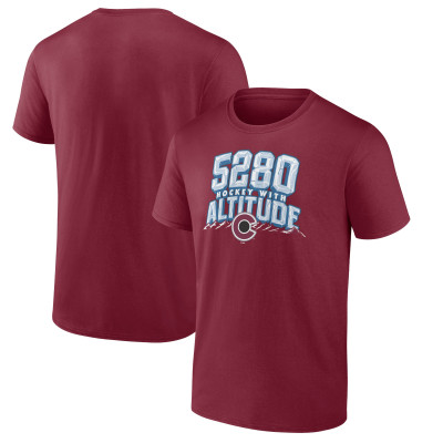 Футболка Colorado Avalanche Local - Burgundy