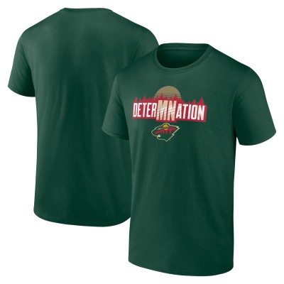 Футболка Minnesota Wild Fanatics Green Local