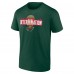 Футболка Minnesota Wild Fanatics Green Local