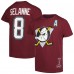 Футболка Teemu Selanne Anaheim Ducks Mitchell & Ness Youth Name & Number - Garnet