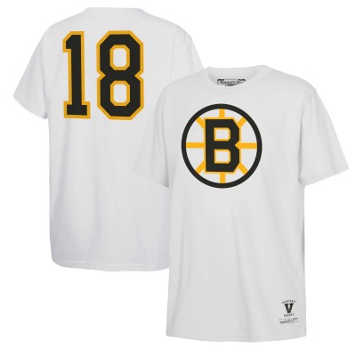 Футболка Willie ORee Boston Bruins Mitchell & Ness Youth Name & Number - White