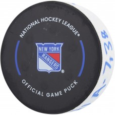 Шайба Brandon Duhaime Minnesota Wild Fanatics Authentic Game-Used vs. New York Rangers on November 9, 2023