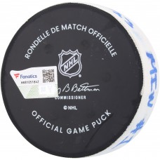 Шайба Brandon Duhaime Minnesota Wild Fanatics Authentic Game-Used vs. New York Rangers on November 9, 2023