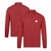 Кофта на короткой молнии Calgary Flames Levelwear Theory Insignia Core - Red