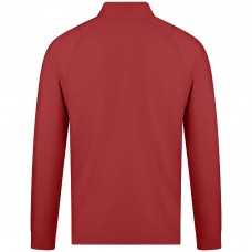 Кофта на короткой молнии Calgary Flames Levelwear Theory Insignia Core - Red