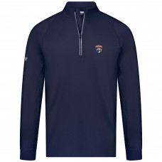 Кофта на короткой молнии Florida Panthers Levelwear Navy Theory Insignia Core