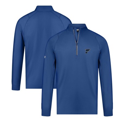 Кофта на короткой молнии St. Louis Blues Levelwear Theory Insignia Core - Blue