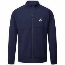 Winnipeg Jets Levelwear Navy Form Insignia Core Full-Zip Jacket