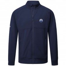 Кофта на молнии Edmonton Oilers Levelwear Form Insignia Core - Navy