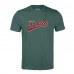 Футболка Minnesota Wild Levelwear Green Richmond Retro Script