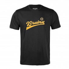 Футболка Boston Bruins Levelwear Richmond Retro Script - Black