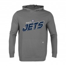 Толстовка Winnipeg Jets Levelwear Gray Relay Premier 2.0