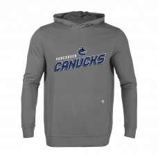 Vancouver Canucks Levelwear Gray Relay Premier 2.0 Pullover Hoodie