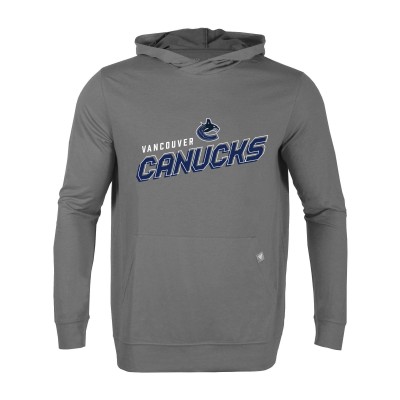 Vancouver Canucks Levelwear Gray Relay Premier 2.0 Pullover Hoodie