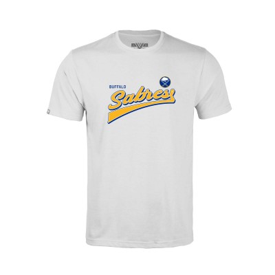 Футболка Buffalo Sabres Levelwear Youth Little Richmond Retro Script - White