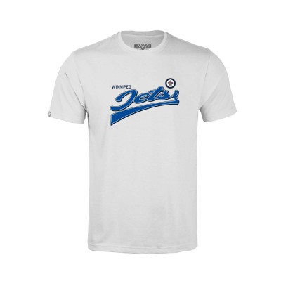 Футболка Winnipeg Jets Levelwear Youth Little Richmond Retro Script - White