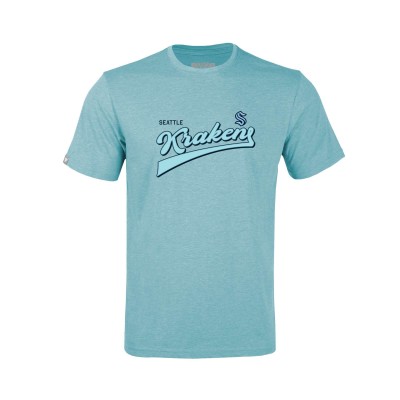 Футболка Seattle Kraken Levelwear Youth Little Richmond Retro Script - Blue