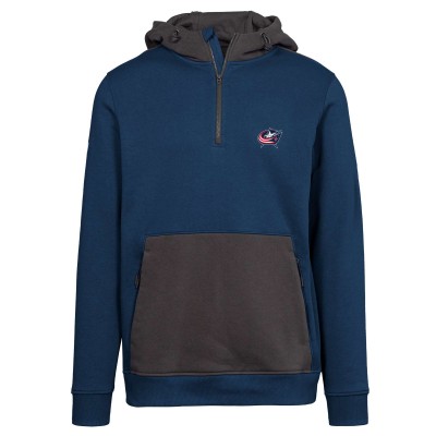 Толстовка Columbus Blue Jackets Levelwear Chicane Insignia Core Half-Zip - Navy