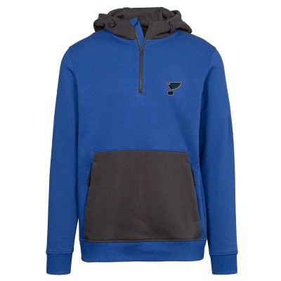 Толстовка St. Louis Blues Levelwear Chicane Insignia Core Half-Zip - Blue