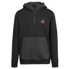 Толстовка New Jersey Devils Levelwear Chicane Insignia Core Half-Zip - Black
