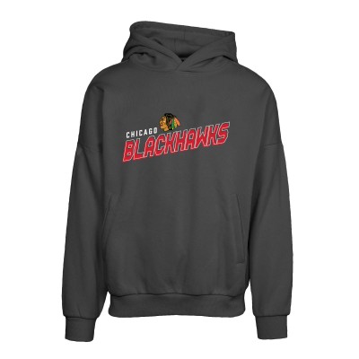 Толстовка Chicago Blackhawks Levelwear Contact Premier 2.0 - Black
