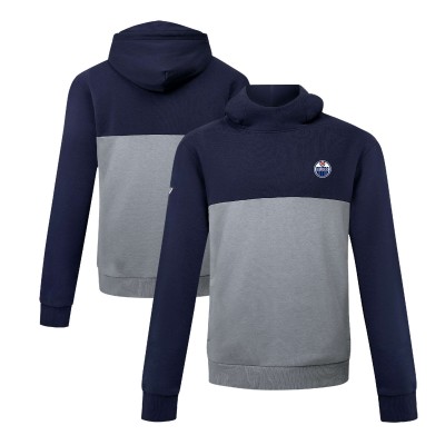 Толстовка Edmonton Oilers Levelwear Bracket Insignia Core - Navy/Gray