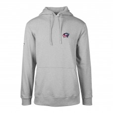 Columbus Blue Jackets Levelwear Podium Insignia Core Pullover Hoodie - Gray