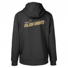 Толстовка Vegas Golden Knights Levelwear Black Podium Insignia Core