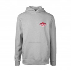 Толстовка Detroit Red Wings Levelwear Youth Podium Club Patch 2.0 Fleece - Gray
