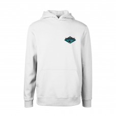 Толстовка San Jose Sharks Levelwear Youth Podium Club Patch 2.0 Fleece - White
