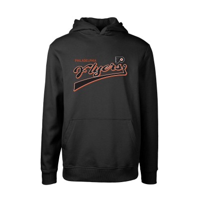 Толстовка Philadelphia Flyers Levelwear Youth Podium Retro Script Fleece - Black