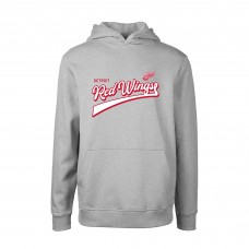 Толстовка Detroit Red Wings Levelwear Youth Podium Retro Script Fleece - Gray