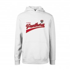 Толстовка Florida Panthers Levelwear Youth Podium Retro Script Fleece - White