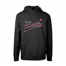 Толстовка New Jersey Devils Levelwear Youth Podium Retro Script Fleece - Black