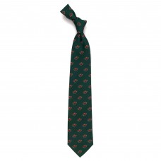 Minnesota Wild Echo Woven Silk Tie - Green