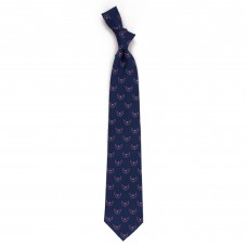 Washington Capitals Echo Woven Silk Tie - Navy