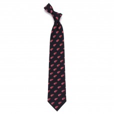 Detroit Red Wings Echo Woven Silk Tie - Black Detroit Red Wings Echo Woven Silk Tie - Black