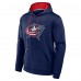Толстовка Columbus Blue Jackets Fanatics Defender - Navy