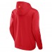 Calgary Flames Fanatics Red Defender Pullover Hoodie
