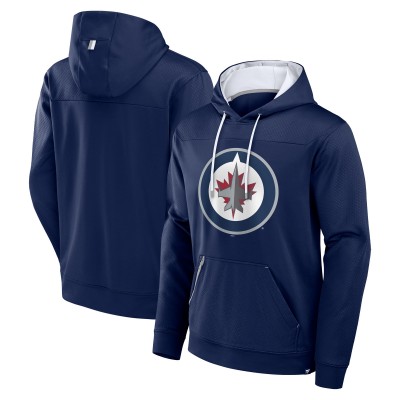 Толстовка Winnipeg Jets Fanatics Defender - Navy