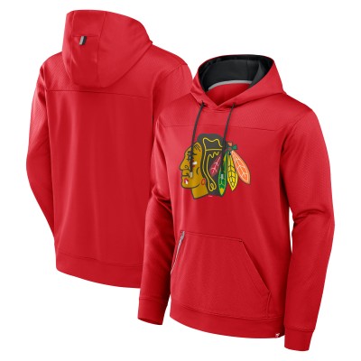 Толстовка Chicago Blackhawks Fanatics Defender - Red