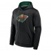 Толстовка Minnesota Wild Fanatics Black Defender