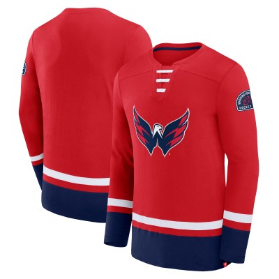 Футболка с длинным рукавом Washington Capitals Fanatics High Point - Red