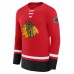 Футболка с длинным рукавом Chicago Blackhawks Fanatics High Point - Red