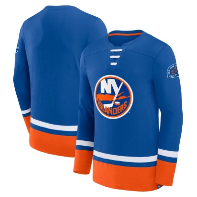 New York Islanders Fanatics Royal High Point Long Sleeve T-Shirt