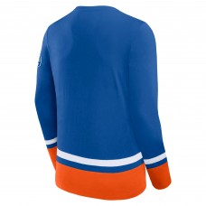 New York Islanders Fanatics Royal High Point Long Sleeve T-Shirt New York Islanders Fanatics Royal High Point Long Sleeve T-Shirt